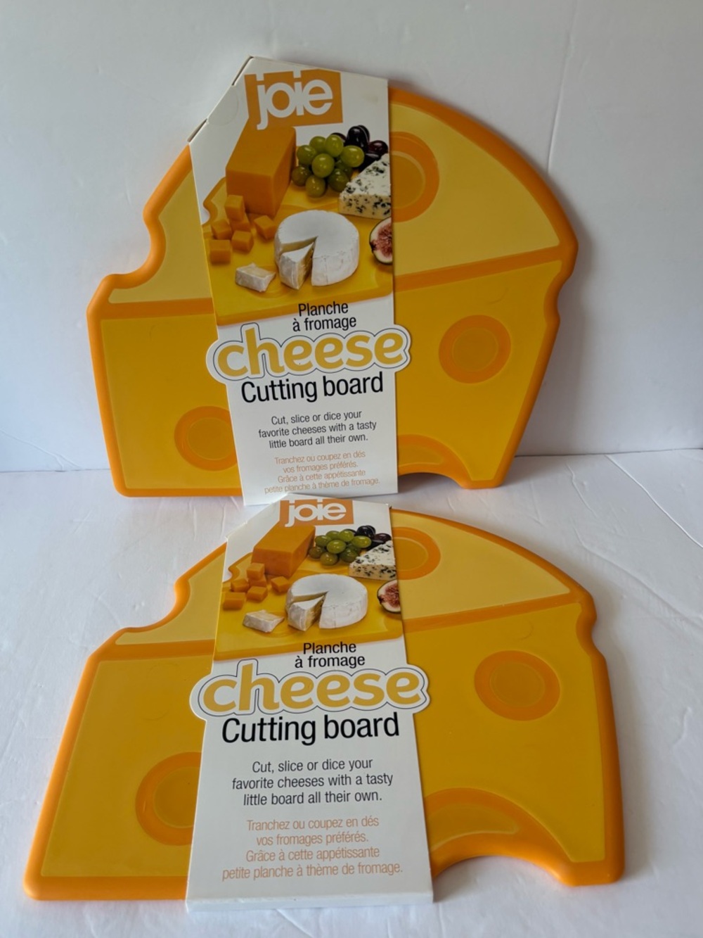 JOIE Cheese Cutting Board Lot of 2 New